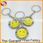Custom design Cananda smile face emoji key chain keychain