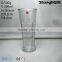 390ml Long Glass Cup Ribbed For Beer Drinking Cups