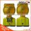 Outdoor Recycled Polycarbonate Plastic Barricade Warning Traffic Lamp