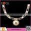 BOKA New Arrival colorful crystal rhinestone neckline,embroidery collar with diamond applique