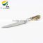 YangJiang Stainless steel blade with bone-like POM handle paring knife/fruit knife