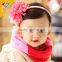 Small Cute Rabbit Knitted Baby Winter Circle Loop Scarf