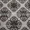 african 3d flower pattern jacquard fabric for grount mat