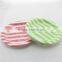 Disposable 7 inch round paper plates for wedding supplies