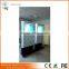 LED advertising public cell phone charging station