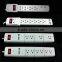 4way USA power strip surge protector socket