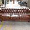 Modern leather chesterfield hotel sofa XYN538