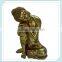 resin lying buddha statue