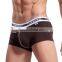 2015 New Style Fashion Sexy Plus Size Boxer For Men Breath Bamboo Fabric Underwear