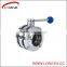 Stainles steel 6 inch butterfly valve