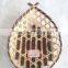 Round bamboo basket