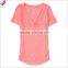 V-neck T-shirt Printed Logo t shirt China wholesale t shirt apparel