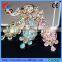 Colorful Peacock Metal Diamond Ring Holder For Mobile Phone