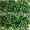 interlocking tiles artificial green grass panel for fence wall