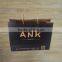 Wholesale Custom Logo Printing Brown Packaging Twist Flat Handle Kraft Paper Bag