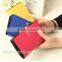 Good quality Young girl trendy wallets small moq wholesale crown clutch 1 fold purses