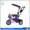 2016 hot selling children tricycle/baby ride on cars/baby tricycle with umbrella