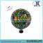 Hot sale multicolor 10" mosaic glass outdoor light ball