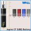 Cheap price wholesale Authentic 2000mah Aspire SUBohm battery with carbon fiber