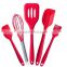 Hot selling 5 Pcs/set Baking&Pastry Tools Cooking Tools kitchen cooking utensil set Silicone Kitchen Utensil set