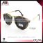 2016 metal combination UV400 mirror lens european designer bamboo wooden polarized sunglasses FDA CE                        
                                                                                Supplier's Choice