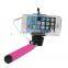 colorful bluetooth selfie stick, cable take pole selfie stick, selfie stick bluetooth