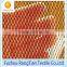Factory price polyester tricot knitted K115 rhombus mesh fabric for coat lining