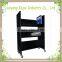 China factory direct sale stainless steel trolley portable book cart trolley cart