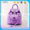 Korean Candy Color PU Fashion Backpack With Turn Lock