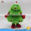 custom plush material singing and dancing christmas tree                        
                                                                                Supplier's Choice