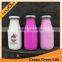 Food Safety Square Glass Milk Bottles Drinking Bottles