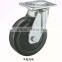 Solid rubber wheel for wheelbarrow
