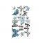 Butterfly Body Art Tattoo Custom flash Temporary Tattoo Sticker