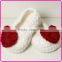 lovely crochet heart pattern shoes infant fashion baby soft boots for girls