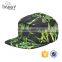 High Quality Custom Snapback 5 Panel Cap Flat Visor Cap