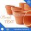 Wholesale Customized Garden Decorating Plastic Plant pots for Nursery