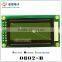 8*2 character lcd module for instrument and meter yellow green led and black words 8x2 lcd display