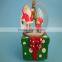 High quality xmas musical snow globe for christmas decoration