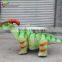 Outdoor amusement dinosuar ride car for kids