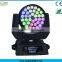 Best quality Guangzhou rgbw zoom 36x10w 4in1 led moving head wash light