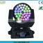 Hot Sale custom made general dimming rgbw zoom 36x10w 4in1 led moving head wash light for disco