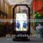 LED Bamboo painted porcelain table lamp,hand painting porcelain table lamp