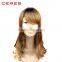 2016 New Arrival Large Stock Ombre Afro Full Lace Wig Human Hair Wig