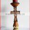 Classic polyresin candle holder,vintage candle holder for home decorations