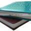 A5 PU leather sponge cover notebook/agenda with embossing design