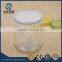 150ml clear wide mouth pudding bottle glass milk bottle