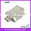 Crystal Padlock USB Flash Drive 8GB Necklace Flash Memory USB Stick Gift Pen Drive 8GB