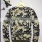 men camouflage all over print pullover sweatshirt without hood