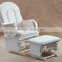 White Nursing Glider Chair