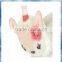 With 3D ears and flowers plush animal earmuffs,fashion cute cheap earmuffs,thermal earmuffs